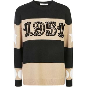 Max Mara, Dames, Truien, Veelkleurig, Maat: L Wol,