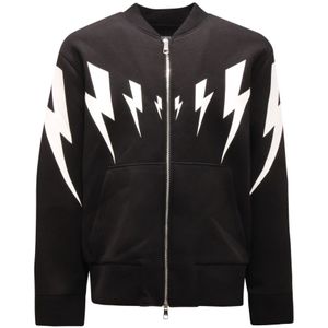 Neil Barrett, Heren, Jassen, Zwart, Maat: XL