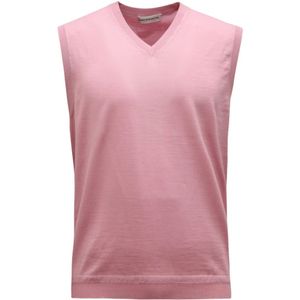 Goes Botanical, Heren, Truien, Roze, Maat: M Wol,