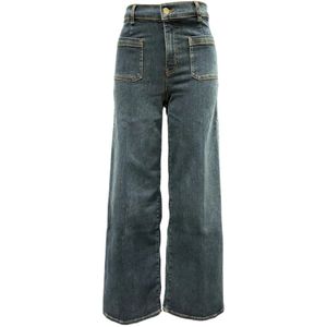 Frame, Dames, Jeans, Blauw, Maat: W29 Katoen,