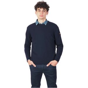 Paul & Shark, Heren, Truien, Blauw, Maat: M Wol,
