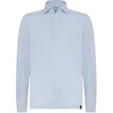Boggi Milano - Japanese Jersey Polo Shirt - Lichtblauw - Heren