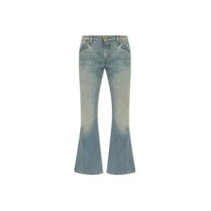 Balmain Flared jeans met vintage-effect , Blue , Dames , Maat: 2XS