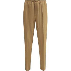 Valentino, Heren, Broeken, Bruin, Maat: L Zijde,