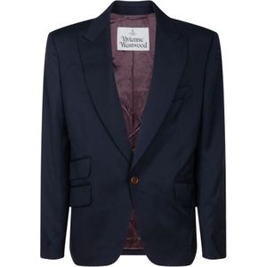 Vivienne Westwood - Wollen Blazer - Blauw - Wol
