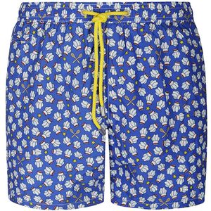 MC2 Saint Barth, Heren, Badkleding, Blauw, Maat: S Poliester,