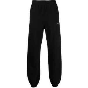 Off White, Heren, Broeken, Zwart, Maat: L Katoen,