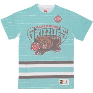 Mitchell & Ness, Heren, Tops, Veelkleurig, Maat: S Katoen,