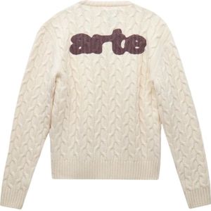 Arte Antwerp, Heren, Truien, Beige, Maat: S Wol,
