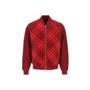 Burberry Klassieke Denim Jack , Red , Heren , Maat: S