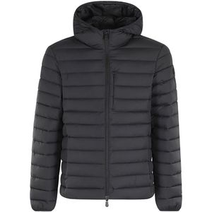 Save The Duck, Heren, Jassen, Zwart, Maat: M