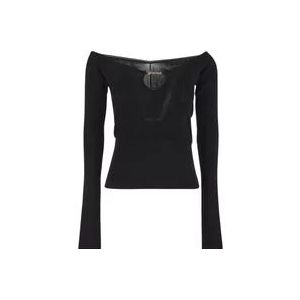 Jacquemus Dames Sweatshirt Mode , Black , Dames , Maat: XS