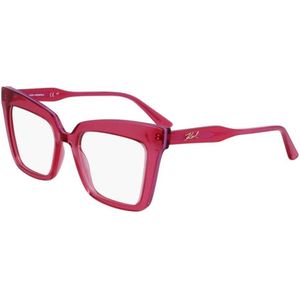 Karl Lagerfeld, Dames, Accessoires, Rood, Maat: 51 MM