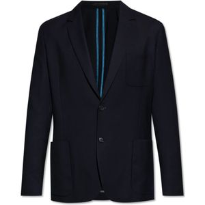 Paul Smith, Heren, Jassen, Blauw, Maat: S Wol,