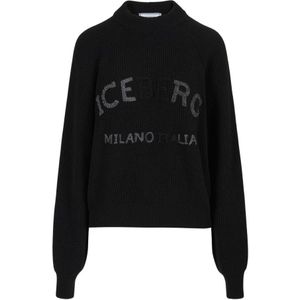 Iceberg, Dames, Truien, Zwart, Maat: S