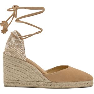 Castañer, Dames, Schoenen, Beige, Maat: 37 EU Suède,