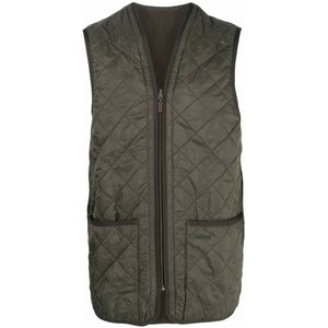 Barbour, Heren, Jassen, Groen, Maat: S Fleece,
