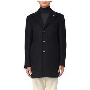 Manuel Ritz, Heren, Mantels, Blauw, Maat: M