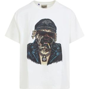 Gallery Dept., Heren, Tops, Wit, Maat: S