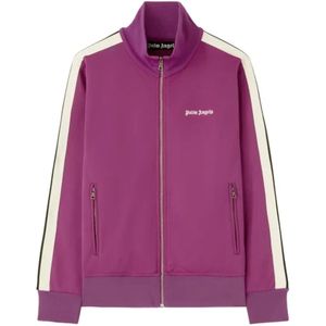 Palm Angels, Heren, Sweatshirts & Hoodies, Roze, Maat: XL Poliester,