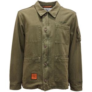 Bombers Original, Heren, Jassen, Groen, Maat: S