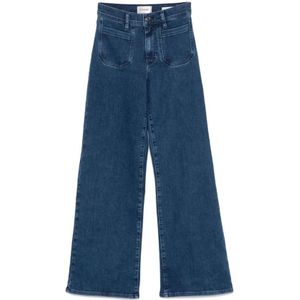 Frame, Dames, Jeans, Blauw, Maat: W28