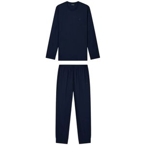 Emporio Armani, Heren, Sport, Blauw, Maat: XL Katoen,