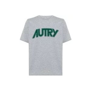 Autry Klassiek T-shirt , Multicolor , Heren , Maat: XL
