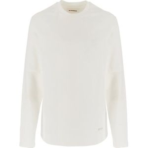 Jil Sander, Heren, Tops, Wit, Maat: S Katoen,