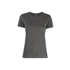 Parajumpers Grijze Katoenen T-shirt voor Dames , Gray , Dames , Maat: XS