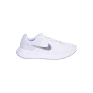 Nike Witte Stoffen Sneakers , White , Dames , Maat: 38 EU