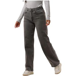Selected Femme, Dames, Jeans, Grijs, Maat: W28 Katoen,