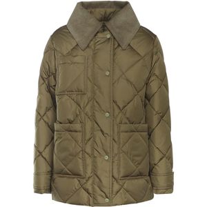 Herno, Dames, Jassen, Groen, Maat: 2XS Katoen,