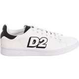 Dsquared2 Lage Sports Sneakers , White , Heren , Maat: 41 EU