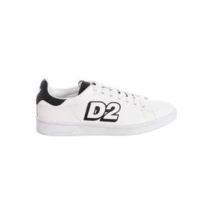 Dsquared2 Lage Sports Sneakers , White , Heren , Maat: 41 EU