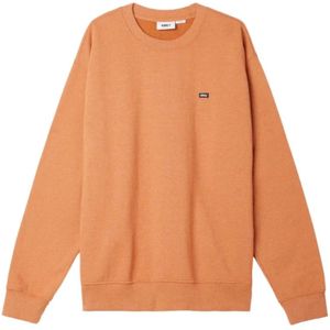 Obey, Heren, Sweatshirts & Hoodies, Oranje, Maat: M
