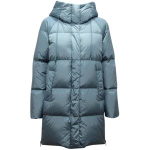 Max Mara, Dames, Jassen, Blauw, Maat: 2XS Polyamide,