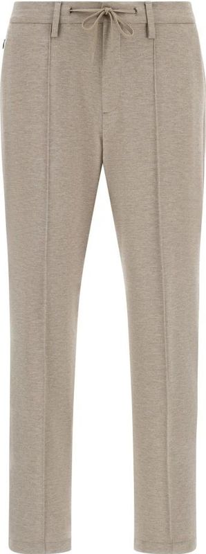 Boggi Milano - B Jersey - Broek - Beige - Stretch Viscose en Nylon