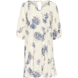 Part Two, Dames, Jurken, Veelkleurig, Maat: XL Linnen,