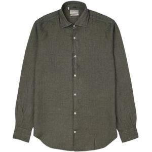 Brooksfield, Heren, Overhemden, Groen, Maat: XL