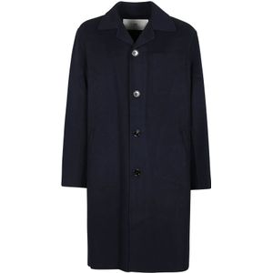 Ami Paris, Heren, Mantels, Blauw, Maat: S