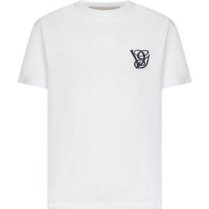 Valentino, Heren, Tops, Beige, Maat: S Katoen,