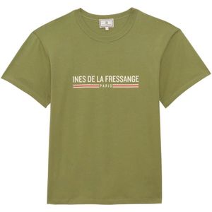 Ines de la Fressange Paris, Dames, Tops, Groen, Maat: XS Katoen,