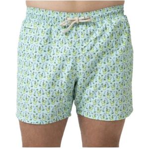 MC2 Saint Barth, Heren, Badkleding, Groen, Maat: XL Polyamide,