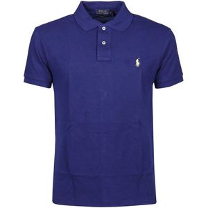 Polo Ralph Lauren, Heren, Tops, Blauw, Maat: 2XL Katoen,