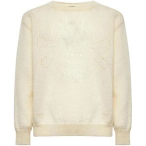 John Richmond, Heren, Sweatshirts & Hoodies, Beige, Maat: S Wol,