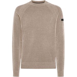 Rrd, Heren, Truien, Beige, Maat: M Velours,