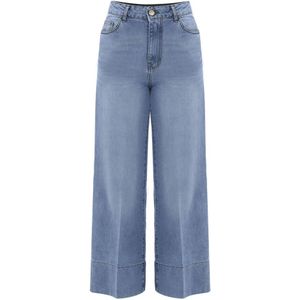 Kocca, Dames, Jeans, Blauw, Maat: W24 Denim,