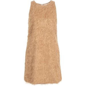 Ottod'Ame, Dames, Jurken, Bruin, Maat: S