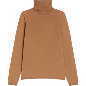 Max Mara, Dames, Truien, Beige, Maat: M Jersey,